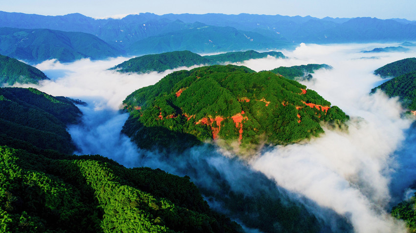 沐川一景。樂(lè)山市沐川生態(tài)環(huán)境局供圖