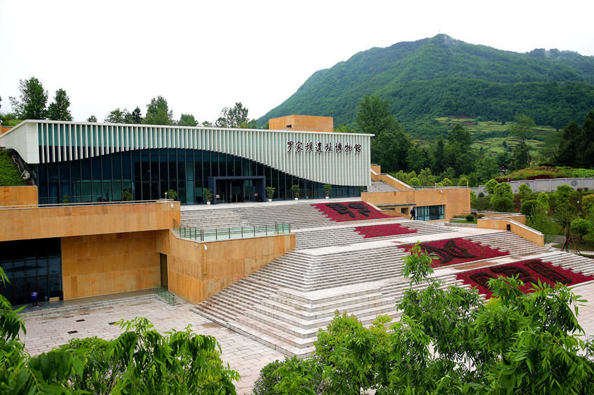 羅家壩遺址博物館。宣漢縣委宣傳部供圖