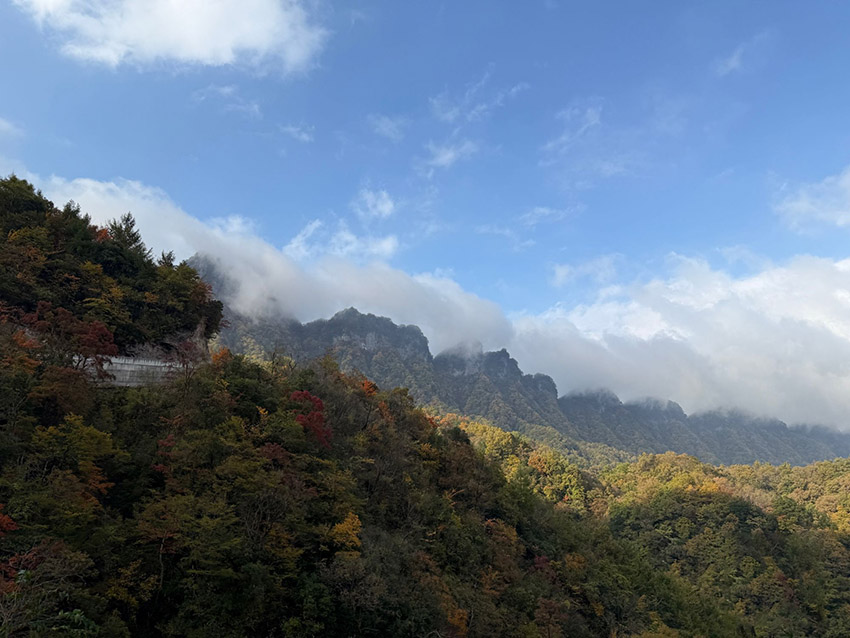 光霧山一景。紅星新聞網(wǎng)供圖